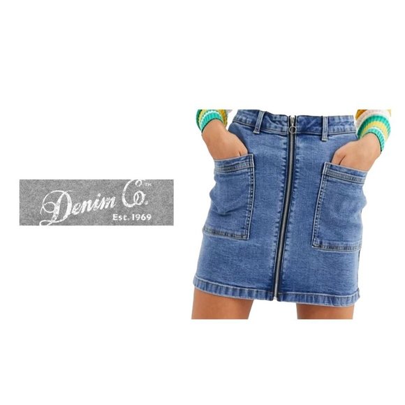 NWT Denim Jean Skirt - Picture 1 of 5